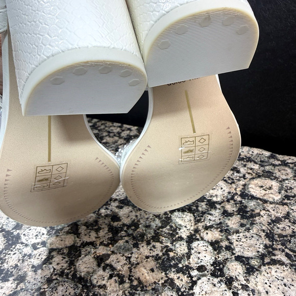 Dolce Vita Tinker Pearl Embellished Dress Sandals Size 8.5 - Picture 6 of 13